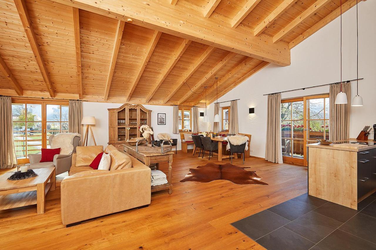 Landhauswohnung Dosbach Reit im Winkl Bagian luar foto